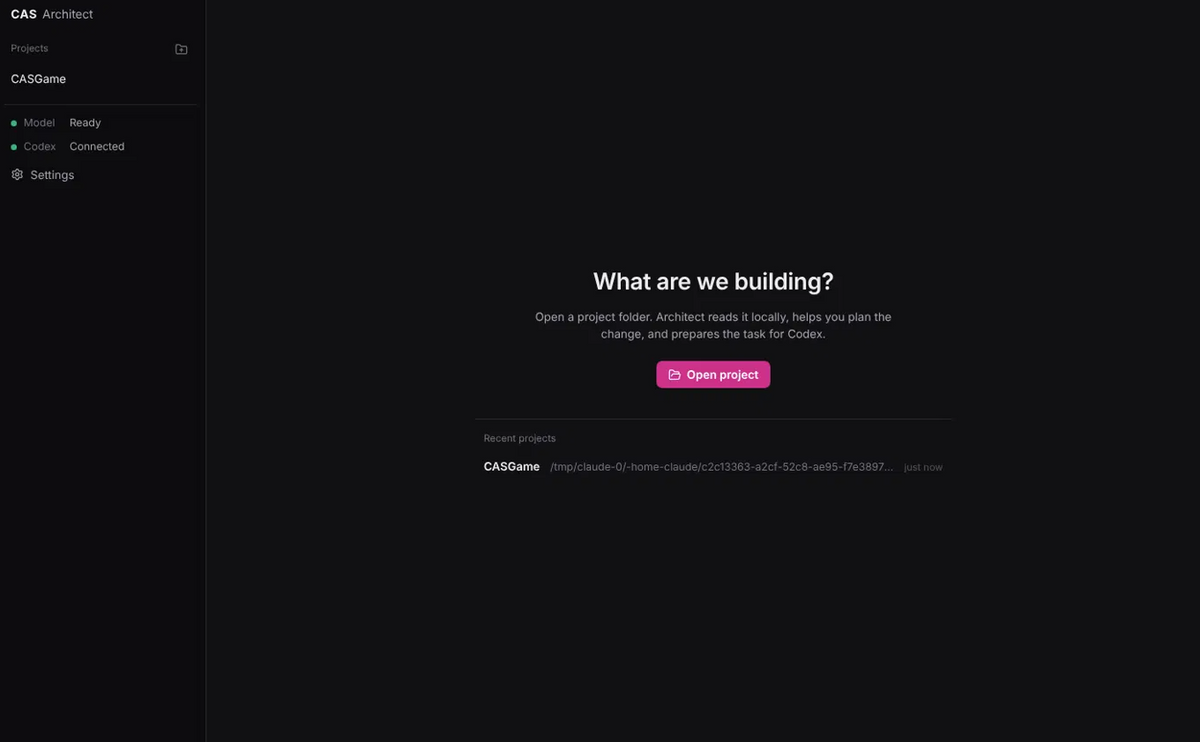 CAS Architect